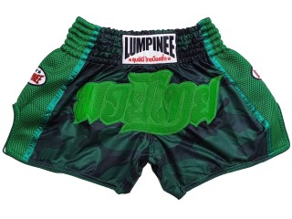Lumpinee Muay Thai Shorts : LUM-052-Green-Camo