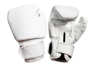 Kanong Kids Muay Thai Boxing Gloves : White