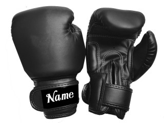 Custom Kids Boxing Gloves : KNGCUST-KIDS-436 Black