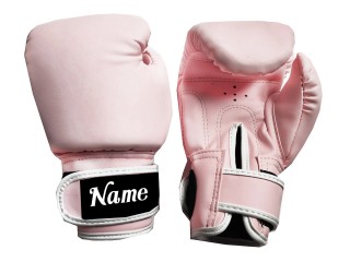 Custom Kids Boxing Gloves : KNGCUST-KIDS-438 Pink