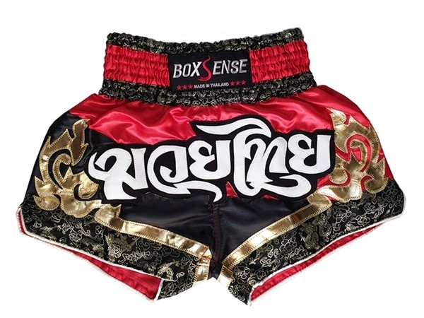 hebben Schrikken Verdorde Boxsense Kids Thai Boxing Shorts : BXS-086-Red | MuayThaiChoice.com