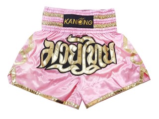HOT PINK 'LOVE BOXING' MUAY THAI SHORTS KICKBOXPANT THAIBOXPANT *UK SELLER* 