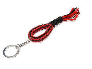 Kanong Muay Thai Mong kon Keyring : Black/Red