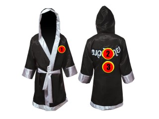 Personalised Kids Muay Thai Fight Robe - Custom Kids Boxing Gown