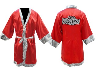 Kanong Customize Muay Thai Fight Robe : KNFIR-125-Black