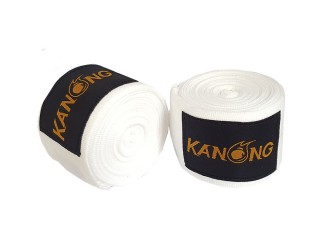 KANONG Boxing Handwraps : White