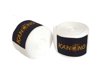 Kanong Boxing Handwraps : White