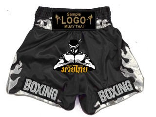 Custom Boxing Shorts with Embroidery Logo
