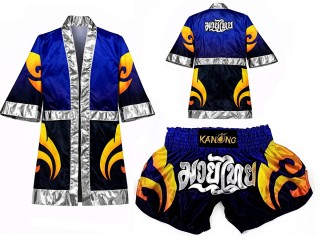 Custom Muay Thai Robe and Kickboxing Shorts : SET-506
