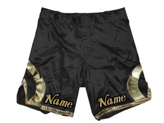 Custom MMA shorts : Black