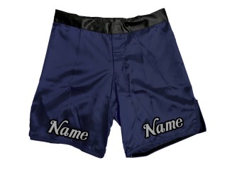 Custom MMA shorts : Navy