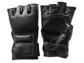 Custom design MMA Grappling gloves : Black