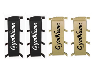 Customisable Accessories Boxing Ring Corner Cushions (4 pcs) : Black/Gold