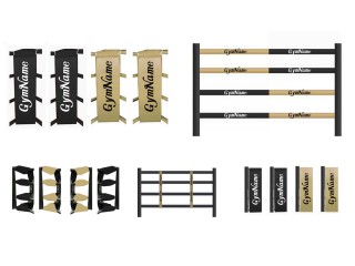 Customisable Accessories Boxing Ring Covers : Black/Gold