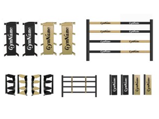 Custom Boxing Ring Cover set : Black/Gold