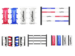 Customisable Boxing Ring Cover set : Red/Blue/White