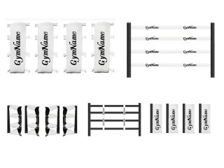 Custom Boxing Ring Cover set  : White