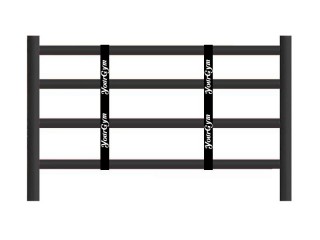 Custom Boxing Ring Rope Spacers : Black