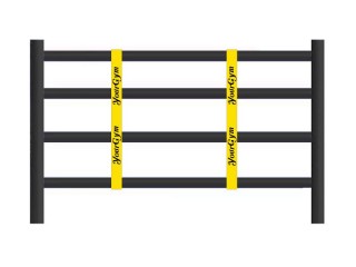 Custom Boxing Ring Rope Spacers : Yellow