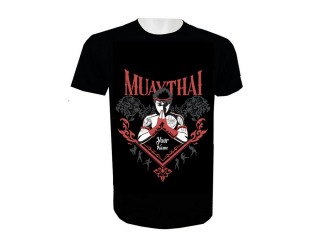 Add Name Muay Thai Kick Boxing T-Shirt : KNTSHCUST-001