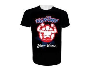 Your Design Muay Thai Kick Boxing T-Shirt : KNTSHCUST-003
