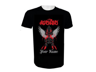 Add Name Muay Thai Kick Boxing T-Shirt : KNTSHCUST-007