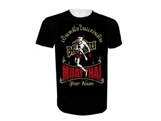 Custom Muay Thai Kick Boxing T-Shirt : KNTSHCUST-009