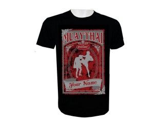 Custom  Muay Thai Kick Boxing T-Shirt : KNTSHCUST-014