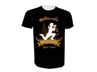 Custom Muay Thai Kick Boxing T-Shirt : KNTSHCUST-017