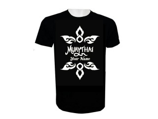 Add Name Muay Thai Kick Boxing T-Shirt : KNTSHCUST-021