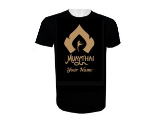Add Name Muay Thai Kick Boxing T-Shirt : KNTSHCUST-022