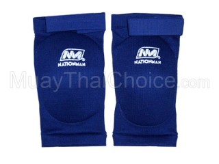 Muay Thai Elbow Pads : Blue