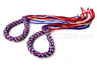 Boxsense Arm bands Pra jiad Muay Thai : Red-White-Blue