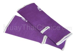 Thai Boxing Ankle Protectors : Purple