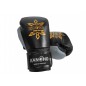 Kanong Genuine Leather Boxing Gloves : Black/Grey