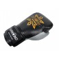 Kanong Genuine Leather Boxing Gloves : Black/Grey