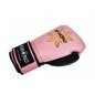 Kanong Genuine Leather Boxing Gloves : Pink/Black