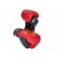 Kanong Genuine Leather Boxing Gloves : Red/Black