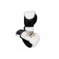 Kanong Genuine Leather Boxing Gloves : White/Black