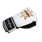 Kanong Genuine Leather Boxing Gloves : White/Black