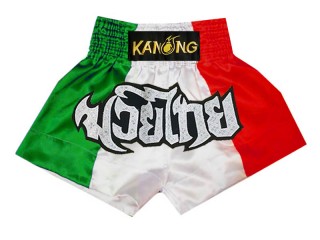 Kanong Muay Thai boxing Shorts : KNS-137-Italy