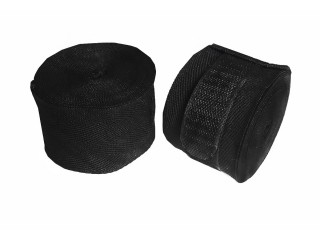 Kanong Elastic Thai Boxing Handwraps : Black