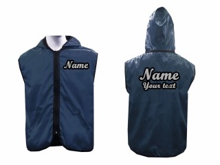 Kanong  Customize Muay Thai Boinxg Hoodie : KNHOD-001-Navy