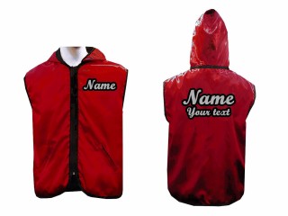 Kanong  Customize Muay Thai Boinxg Hoodie : KNHOD-001-Red