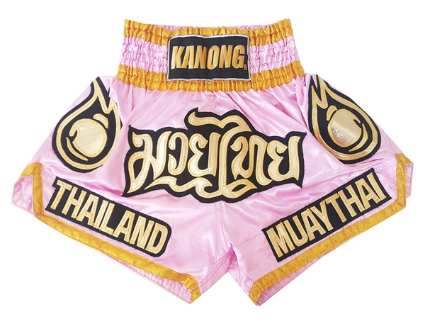 Kanong Women Muay Thai Kick Boxing Training Fight Shorts 