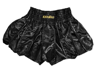 Kanong Muay Thai gladiator Shorts : KNS-139-Black