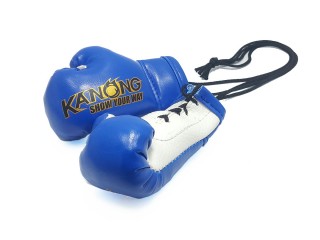 Kanong Hanging Small Muay Thai Gloves : Blue