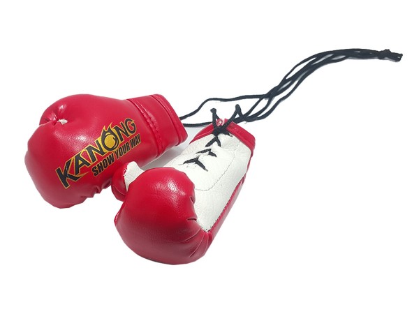 Kanong Hanging Small Boxing Gloves : Red