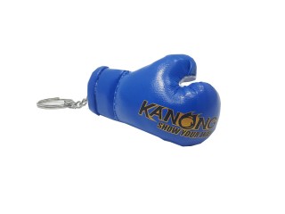 Kanong Muay Thai Boxing Glove Keyring : Blue 