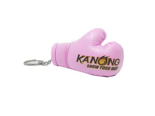 Kanong Muay Thai Boxing Glove Keyring : Pink